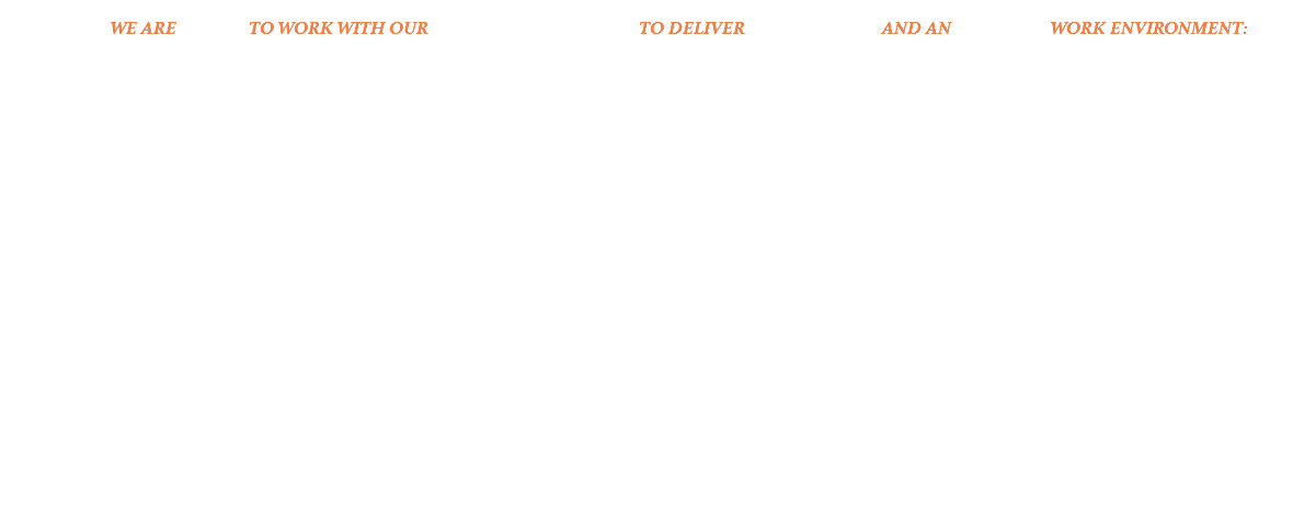  WE ARE PROUD TO WORK WITH OUR CORPORATE PARTNERS TO DELIVER QUALITY CARE AND AN EFFICIENT WORK ENVIRONMENT: